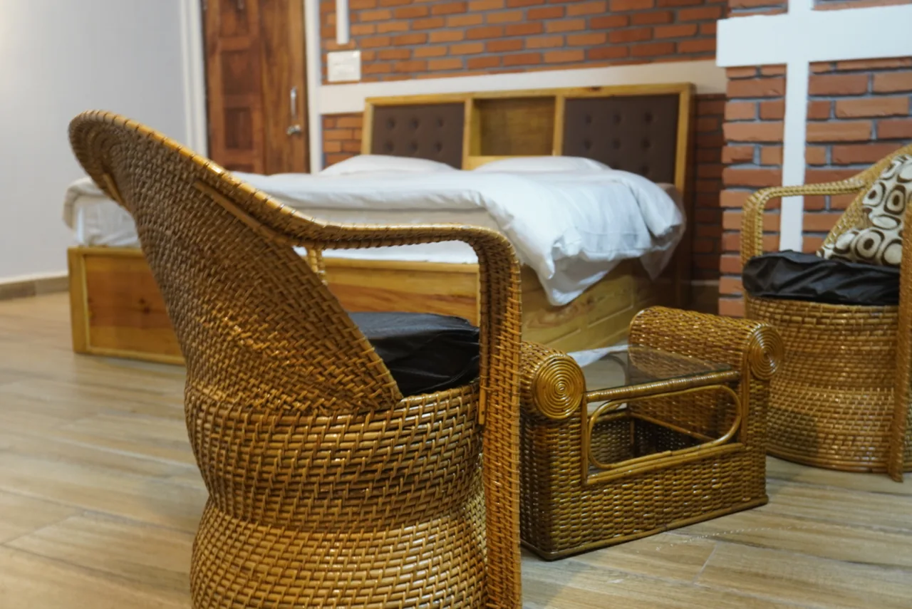 A warm, welcoming room at Dorsen Homestay